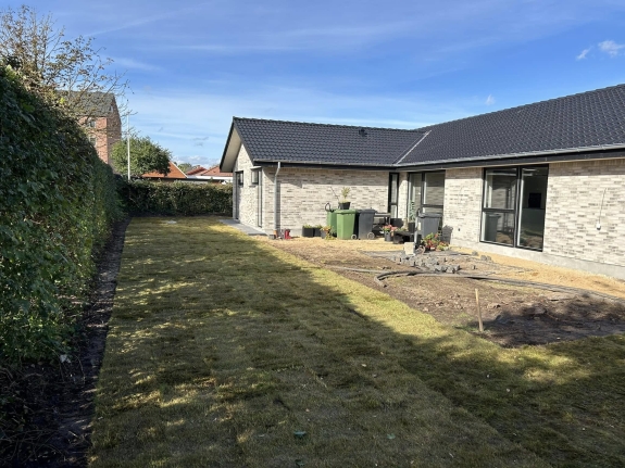 græsplæne til ny bolig