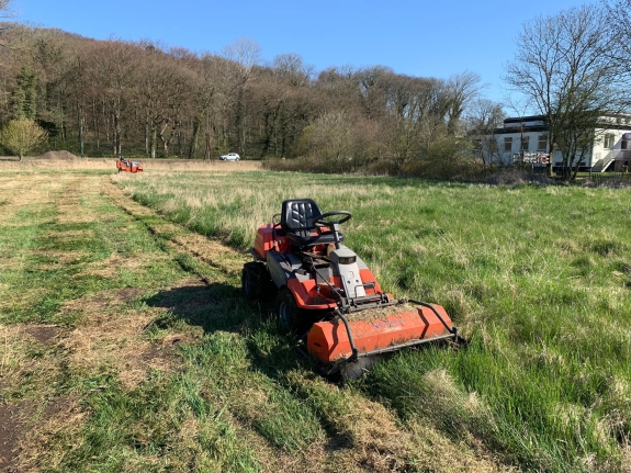 Græsslåning i Holstebro