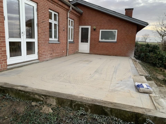 Ny terrasse Holstebro