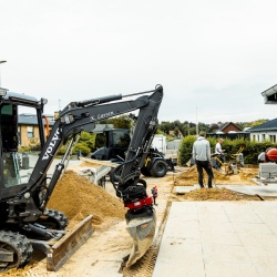Belægning af Entreprenør