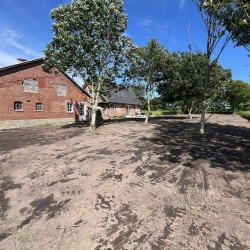 jordforberedelse af ny græsplæne