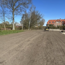 jordunderlag til ny græsplæne