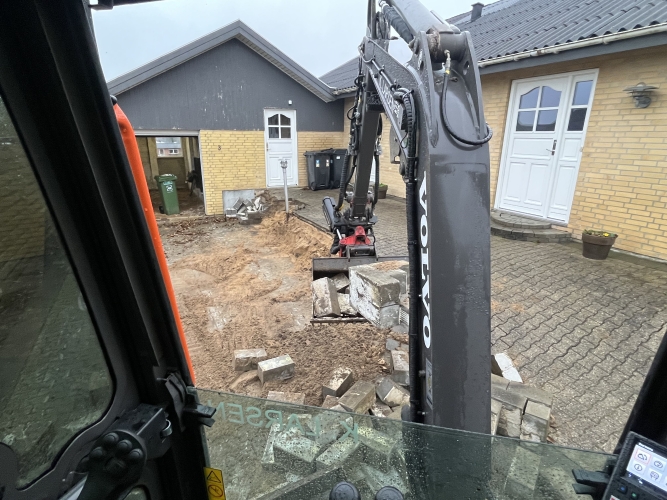 gravearbejde skive