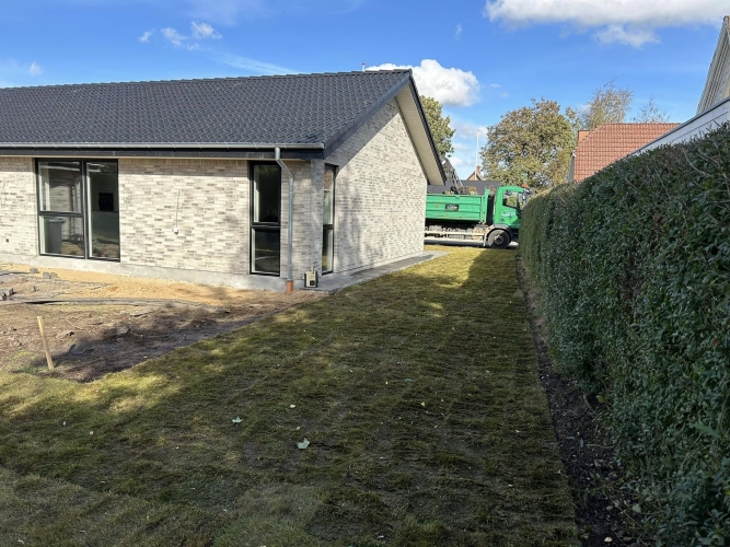 Rullegræs Ny græsplæne