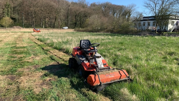 Græsslåning i Holstebro