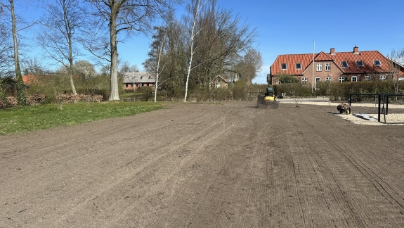 jordunderlag til ny græsplæne