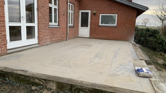 Ny terrasse Holstebro